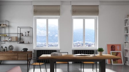 Ventana Kiom Hermet 10 en salón