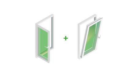 Ventana oscilobatiente