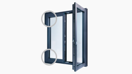 Soldadura invisible ventana