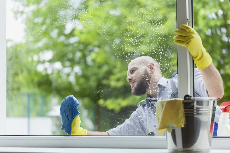 Limpieza cristal ventana