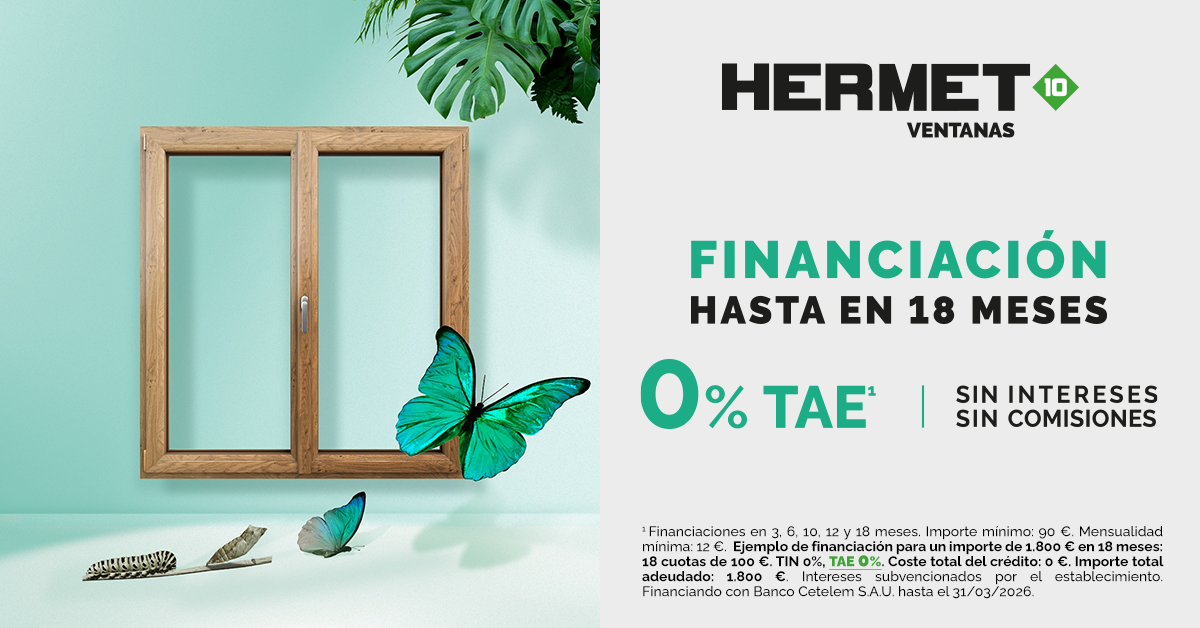 Financiación Hermet 10 Ventanas