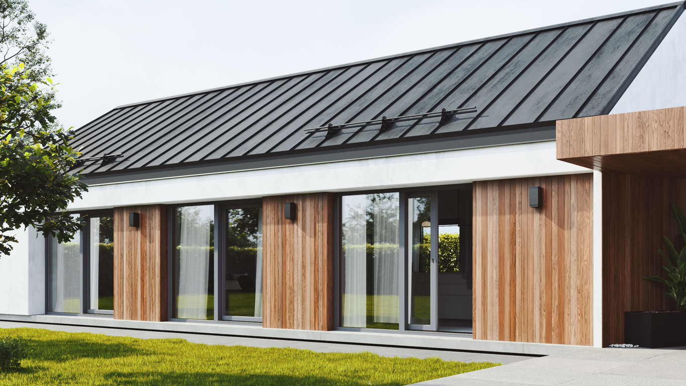 Ventana corredera hermética Libera Hermet 10 vista jardín