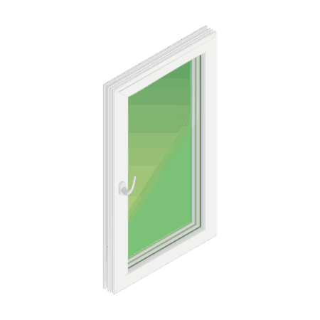 Infografía de ventana de PVC con microventilación de Hermet 10